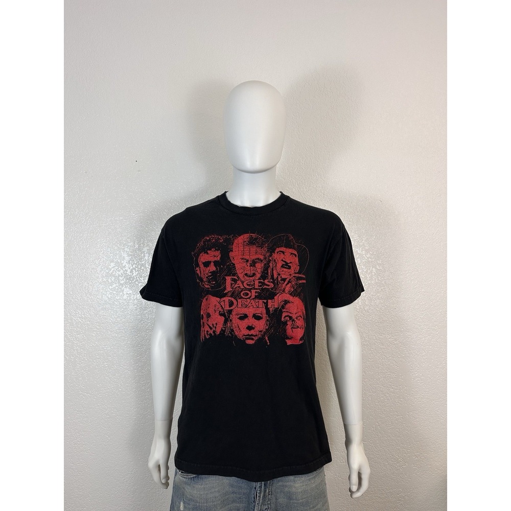 Vintage Faces of Death Horror Movie T-Shirt | Allstyle Classic | Size Large